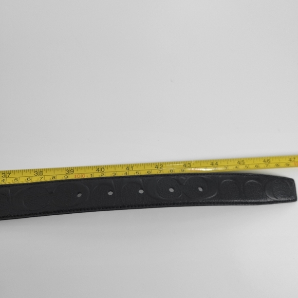 Coach men’s reversible belt black - Picture 5 of 5